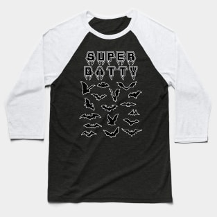 Super Batty Baseball T-Shirt